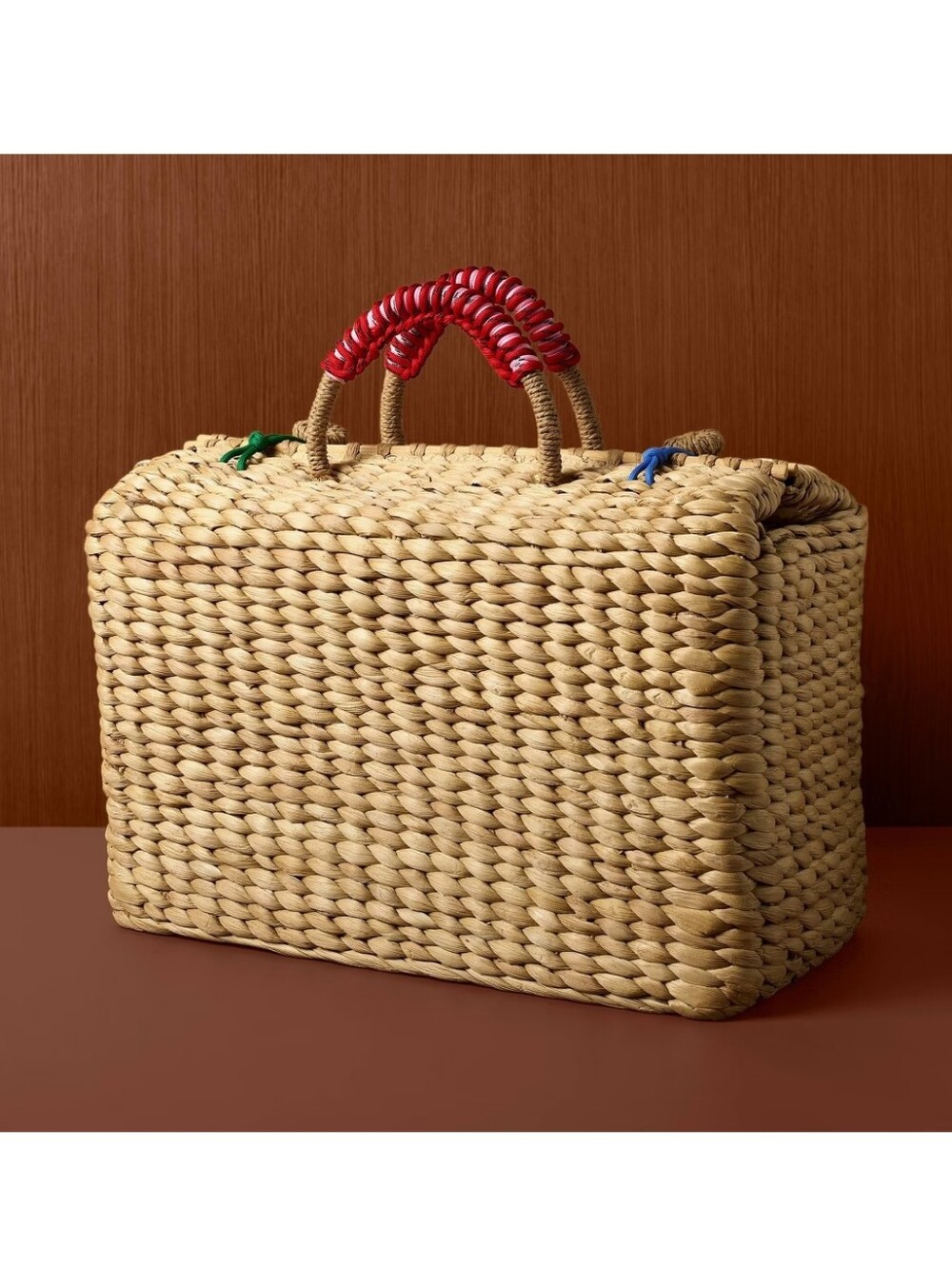 NWT Rosie Assoulin X Target Wooven Weekender Tote Handbag